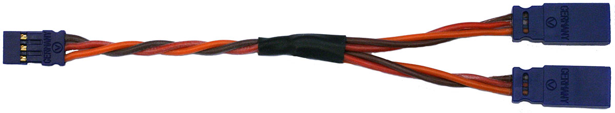 Servokabel (JR-, Unikabel), einzeln verpackt|Y-Kabel Premium, verpackt1